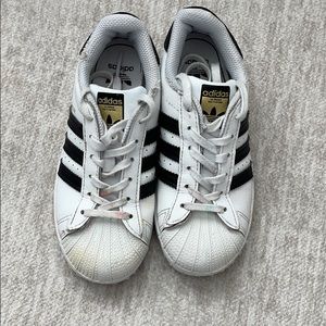 Kids adidas super star size 13 1/2
